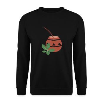 Mate Tee - Unisex Pullover - Schwarz - Vorne - Alina (178cm) & Michal (187cm)