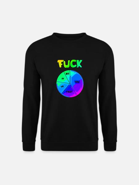 FUCK YOU | ME | THIS | EVERYTHING - Unisex Sweatshirt - black