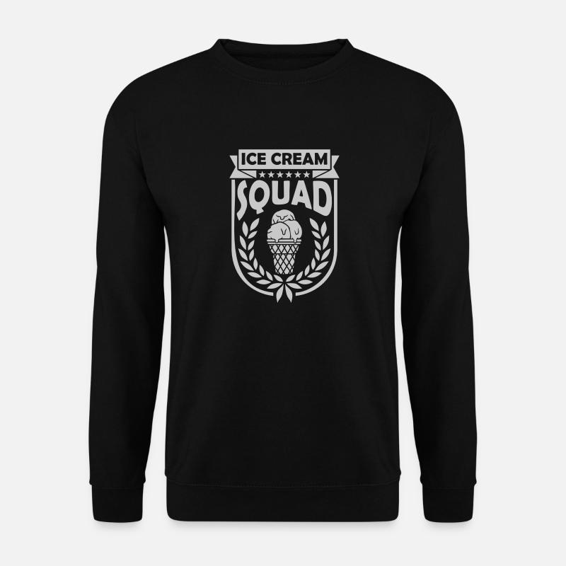 Crew Ice Cream Squad - Unisex Sweatshirt - black