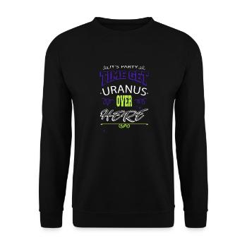 drôle de citation astronomie trucs ciel nocturne citation - Sweat-shirt Unisexe - noir - Devant - Alina (178cm) & Michal (187cm)