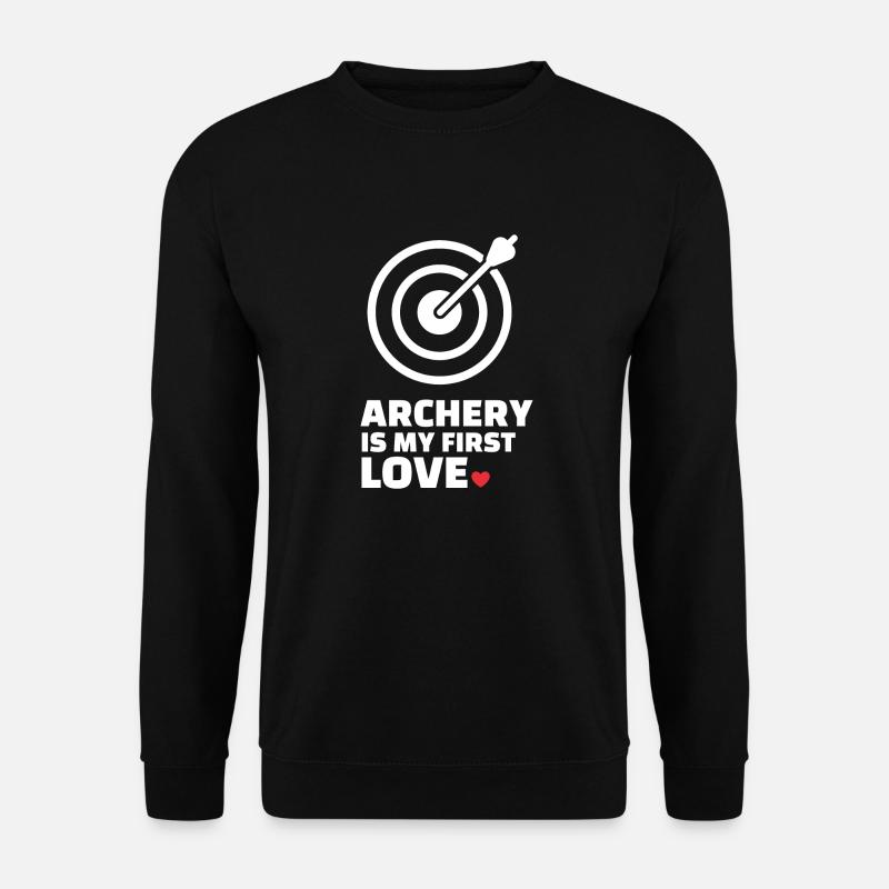 I love archery stylish - Unisex Sweatshirt - black