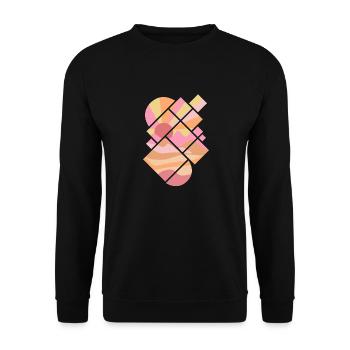 Atardecer en el desierto - Sweat-shirt Unisexe - noir - Devant - Alina (178cm) & Michal (187cm)
