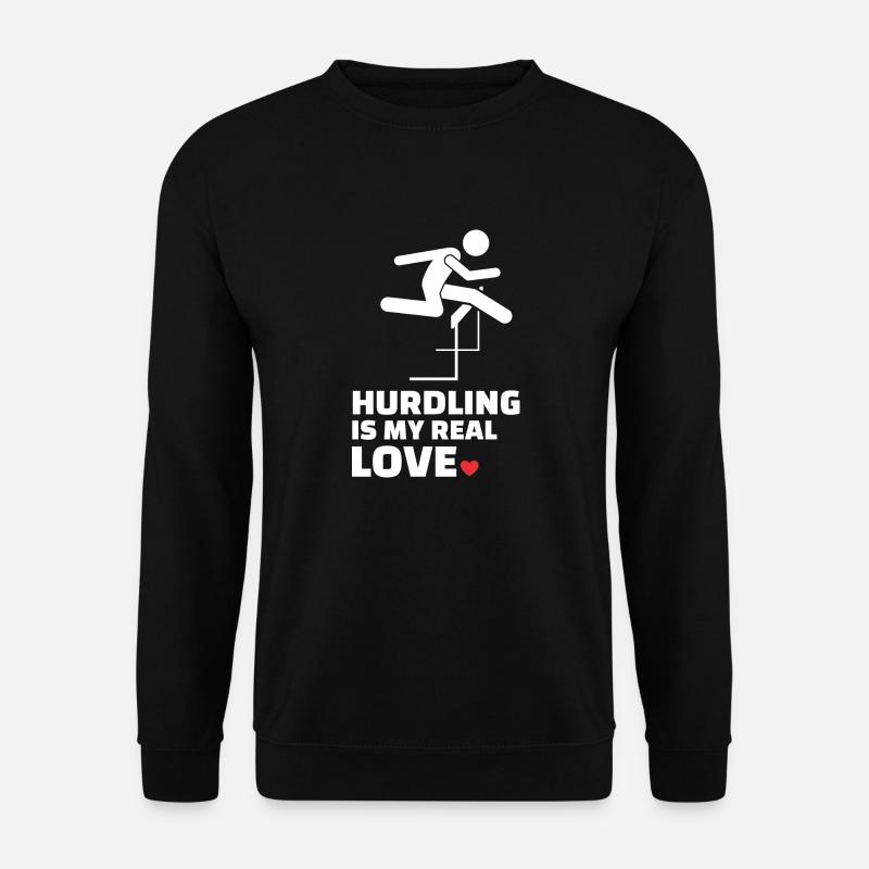 Ich Liebe Hürden - Unisex Pullover - Schwarz