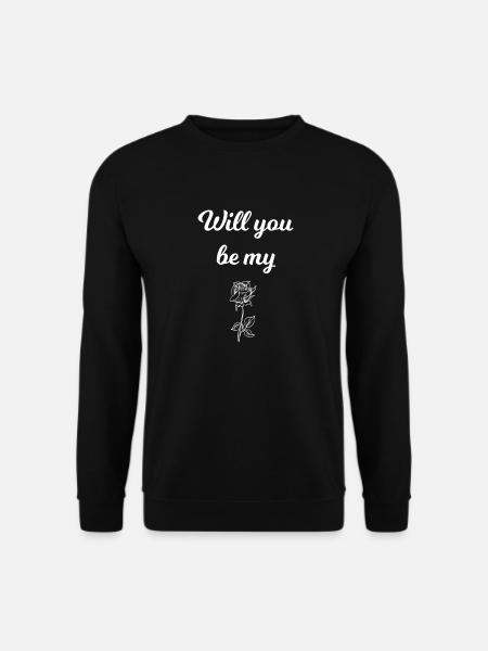 Flower Flower Plant - Unisex Sweatshirt - black
