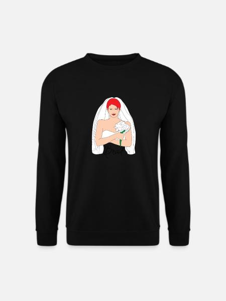 Bride Red 1 - Unisex Sweatshirt - black