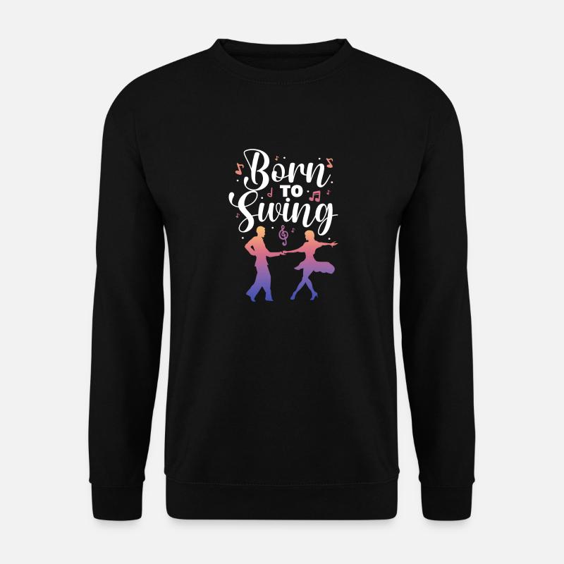 Born to swing - Unisex Pullover - Schwarz