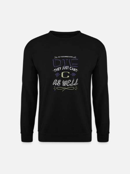 gift gamer glitch analyst encrypt hacking code - Unisex Pullover - Schwarz
