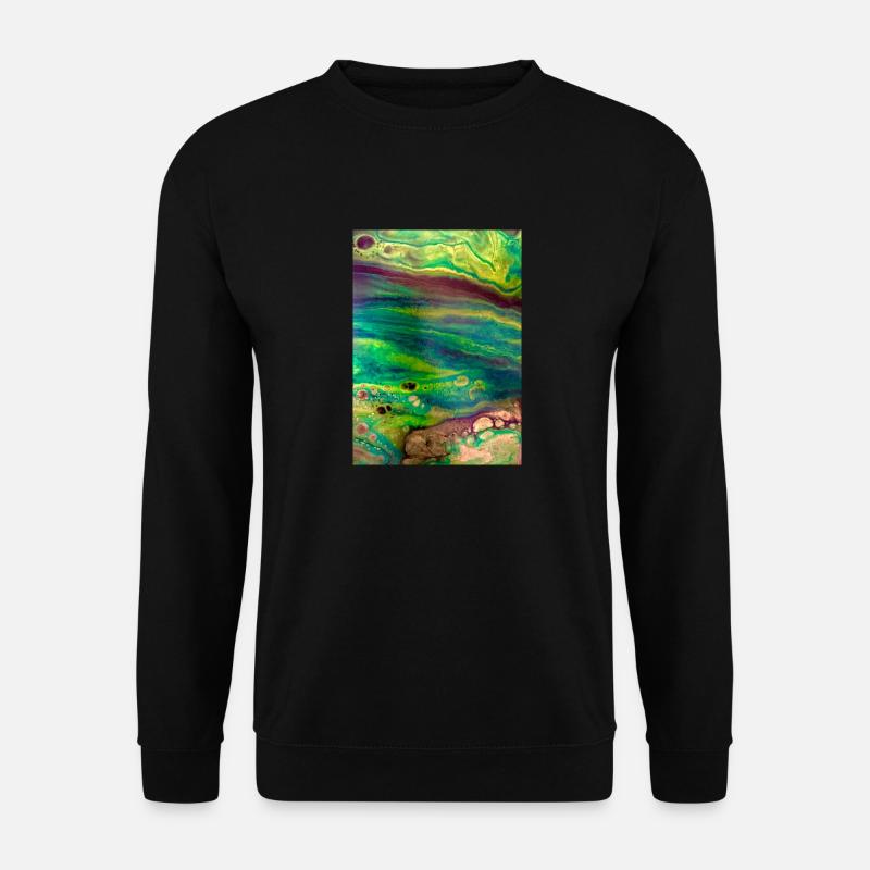 Planeten Sturm - Unisex Pullover - Schwarz