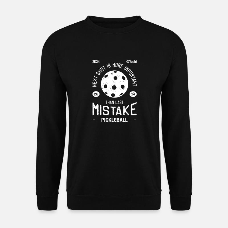 Pickleball, le prochain coup - Sweat-shirt Unisexe - noir