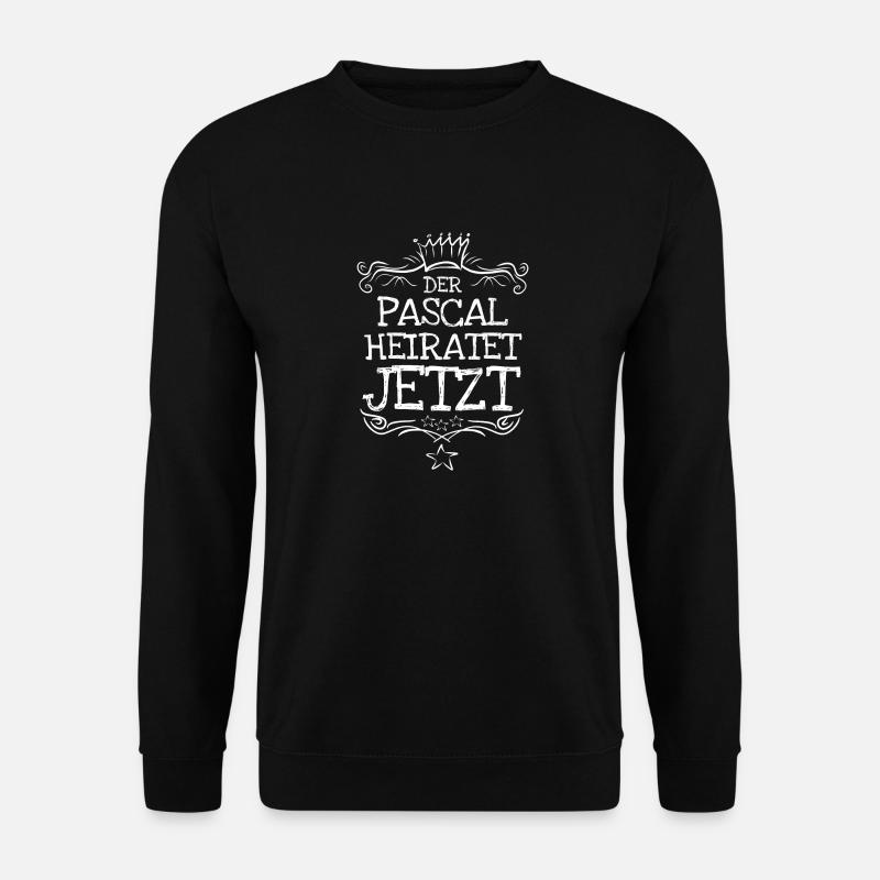 Pascal - Sweat-shirt Unisexe - noir