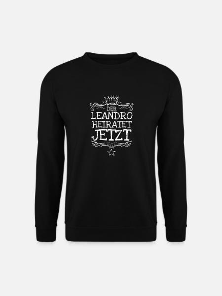 Gift for Leandro - Unisex Sweatshirt - black