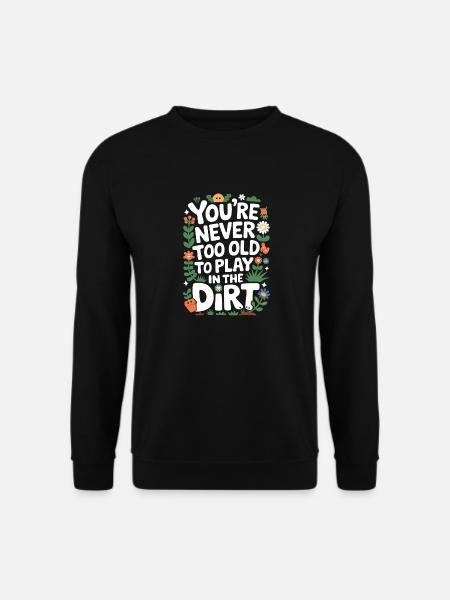 Gärtner Garten Pflanzen Gartenarbeit - Unisex Pullover - Schwarz