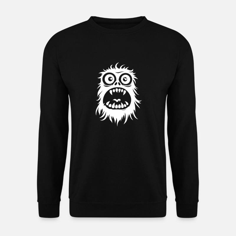 Fear Monster / Creature - Unisex Sweatshirt - black