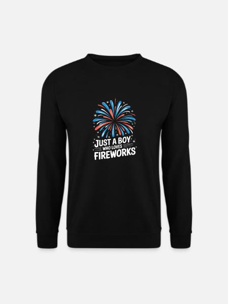 Pyrotechnie Feux d’artifice Pyrotechnie - Sweat-shirt Unisexe - noir