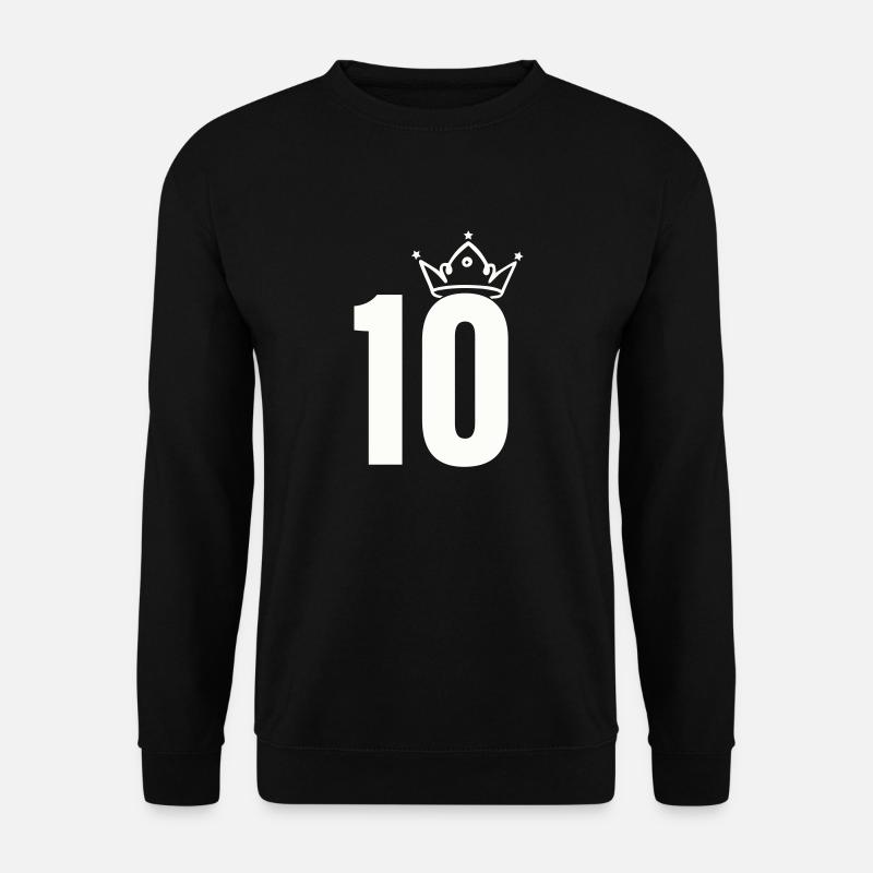 10 krone - Unisex Pullover - Schwarz