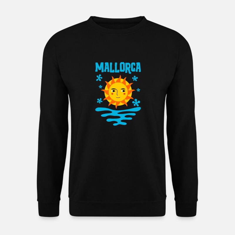 Wasser und sonne - Unisex Pullover - Schwarz