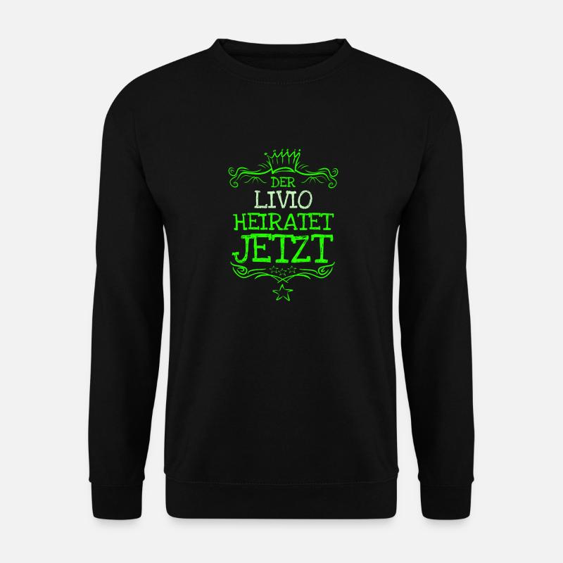 Livio - Unisex Pullover - Schwarz