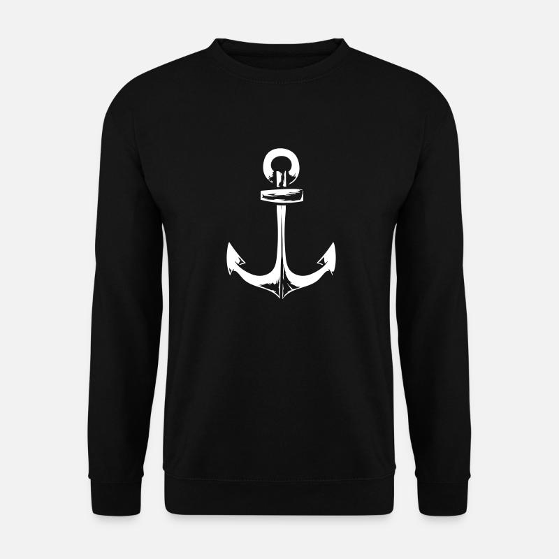 Anker - Unisex Pullover - Schwarz