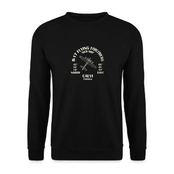 I can't, I have wreck diving. - Unisex Sweatshirt - black - Front - Alina (178cm) & Michal (187cm)