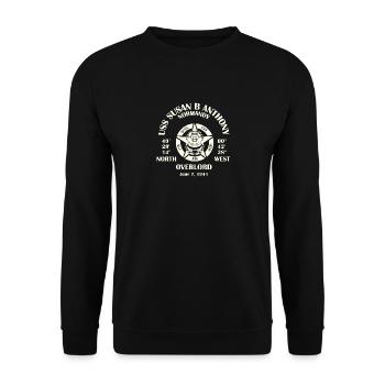 Plongée sur épave du débarquement en Normandie. - Sweat-shirt Unisexe - noir - Devant - Alina (178cm) & Michal (187cm)