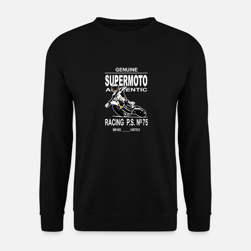Supermoto - Unisex Pullover - Schwarz
