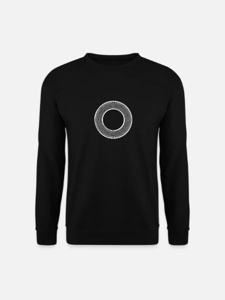 Geometrische Kunst - Unisex Pullover - Schwarz