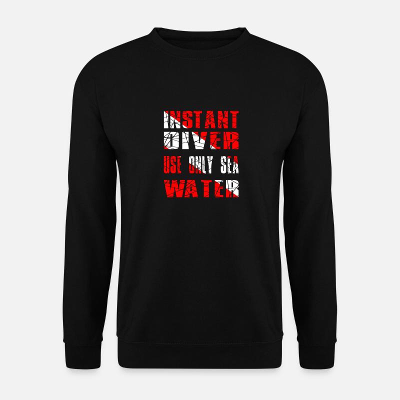 DIVER DE L’INSTANT - Sweat-shirt Unisexe - noir