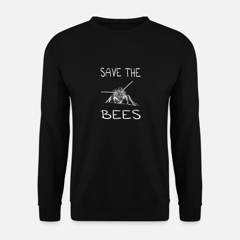 Save the Bees - Sweat-shirt Unisexe - noir