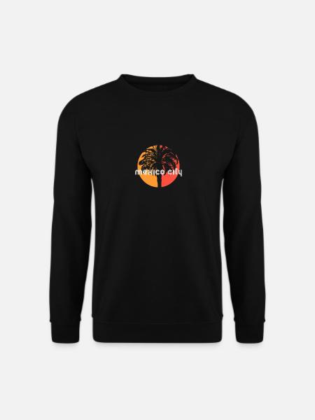 Mexico City Mexico Artistic Vacation Souvenir - Unisex Sweatshirt - black