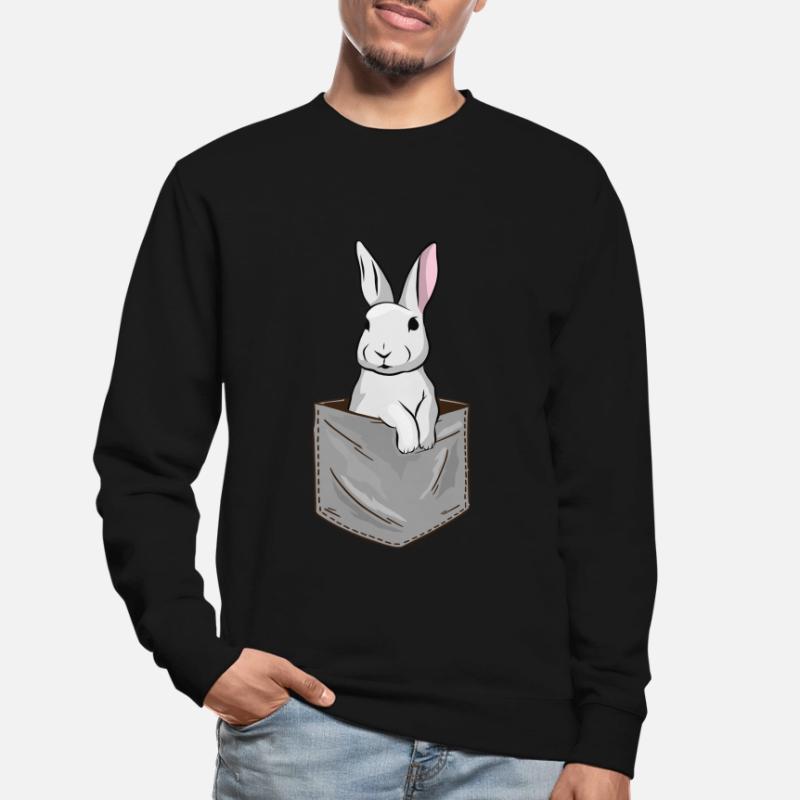 Rabbit Rabbit Easter Rabbit Mom Happy Easter Unisex Sweatshirt