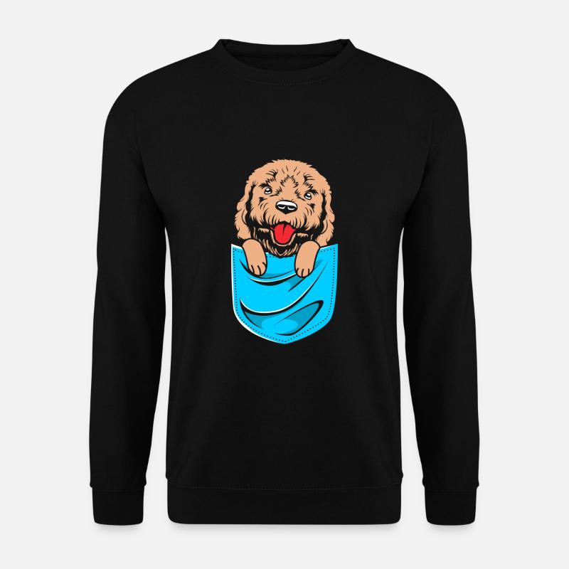 Goldendoodle - Sweat-shirt Unisexe - noir