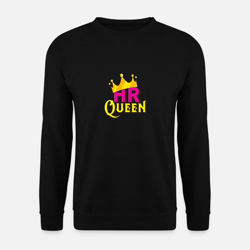 HR Queen - Unisex Pullover - Schwarz