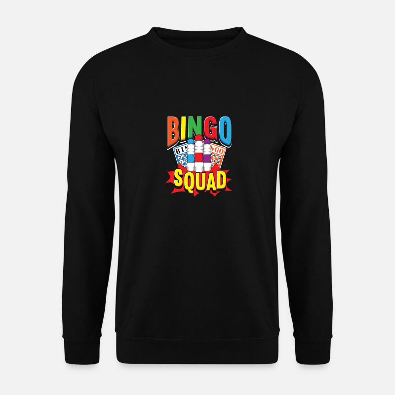 Bingo Squad - Unisex Pullover - Schwarz