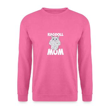 Ragdoll Mom - Unisex Pullover - Pink - Vorne