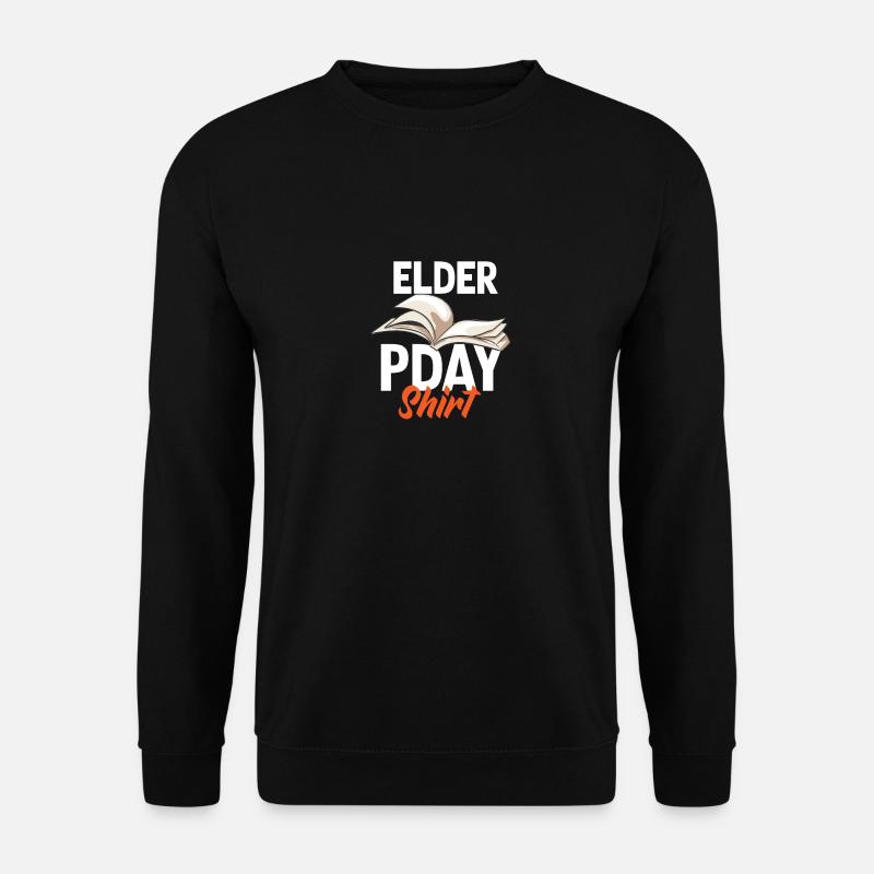 Elder PDAY design - Unisex Pullover - Schwarz
