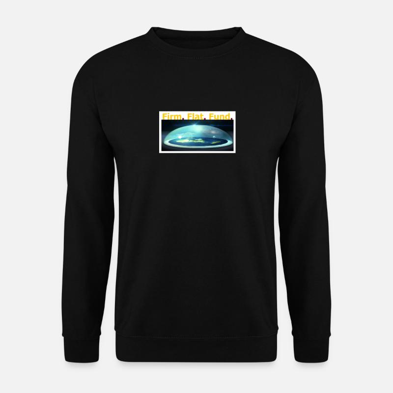 Firm.Flat.Fund. - Unisex Pullover - Schwarz