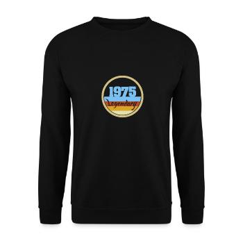 Legendary 1975 - Unisex Sweatshirt - black - Front - Alina (178cm) & Michal (187cm)