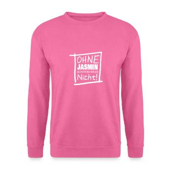 jasmin - Unisex Pullover - Pink - Vorne