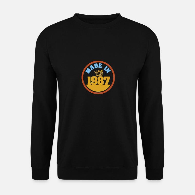Made in 1987 - Unisex Pullover - Schwarz