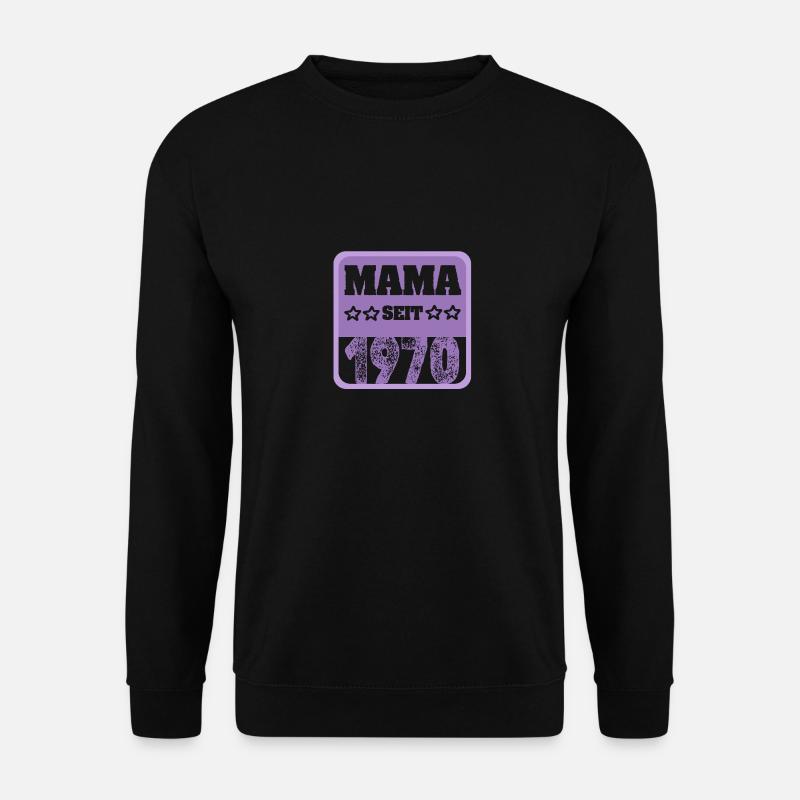 1970 - Unisex Pullover - Schwarz