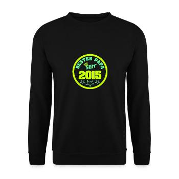 Jahr 2015 - Unisex Pullover - Schwarz - Vorne - Alina (178cm) & Michal (187cm)
