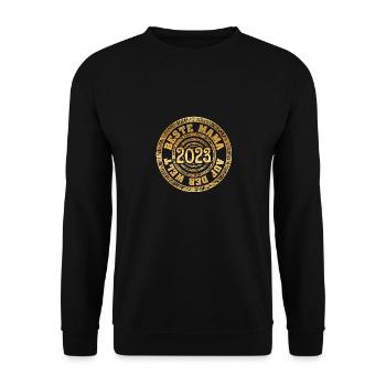 Mutter 2023 - Unisex Pullover - Schwarz - Vorne - Alina (178cm) & Michal (187cm)