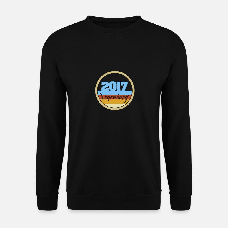 Année 2017 - Sweat-shirt Unisexe - noir