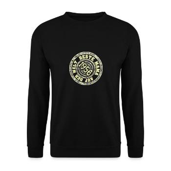 Jahr 1956 - Unisex Pullover - Schwarz - Vorne - Alina (178cm) & Michal (187cm)