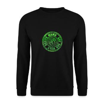 1991 - Unisex Pullover - Schwarz - Vorne - Alina (178cm) & Michal (187cm)