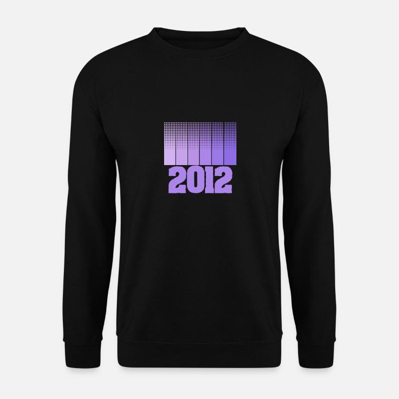 Jahr 2012 - Unisex Pullover - Schwarz