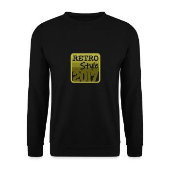 2017 - Unisex Sweatshirt - black - Front - Alina (178cm) & Michal (187cm)