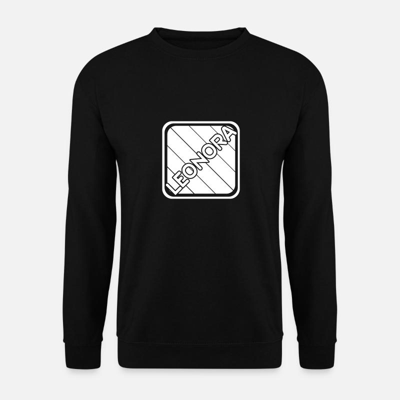 Prénom Leonora - Sweat-shirt Unisexe - noir
