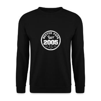Jahr 2005 - Unisex Pullover - Schwarz - Vorne - Alina (178cm) & Michal (187cm)