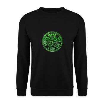 mutti 2003 - Unisex Pullover - Schwarz - Vorne - Alina (178cm) & Michal (187cm)